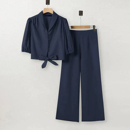 Vrouwelijke Mode Set Elegant en Chic
