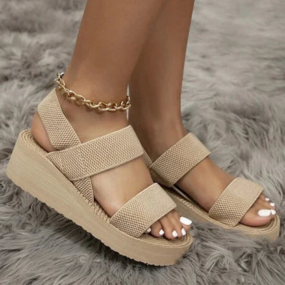 Slingback Sandalen met Sleehak Stijlvol Dena Design