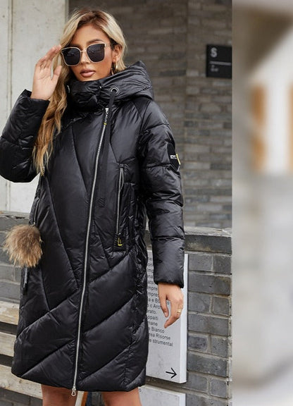 Dame Winterjas Warm Isolatie Elegante Look - StudioMarella