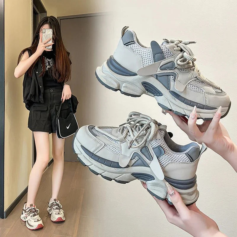Mesh Schoenen Stijlvol Trendy Dames