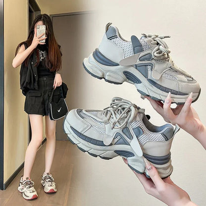 Mesh Schoenen Stijlvol Trendy Dames