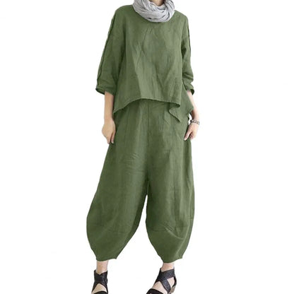Luxe Harem Broek Pak Zwart Elegante Stijl
