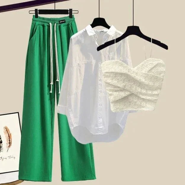 Driedelige Jurk voor Vrouw Elegant en Chic