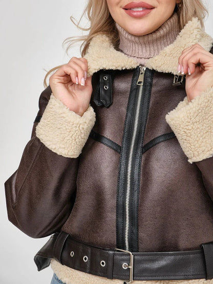 Vrouwen Faux Fur Mantel Zacht Luxe Look
