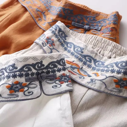 Luchtige Zomerbroek Wijd en Comfortabel voor Vrouwen