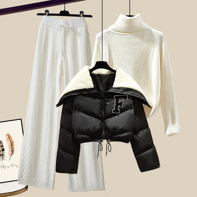 Dames Bovenkleding Set Warme Wintercollectie