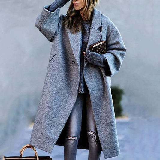 Dames Trenchcoat Lange Jas Waterdicht voor Herfst en Winter - StudioMarella