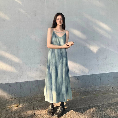 Kleurrijke Zomerjurk Tie-Dye Vrouwen Dress - StudioMarella