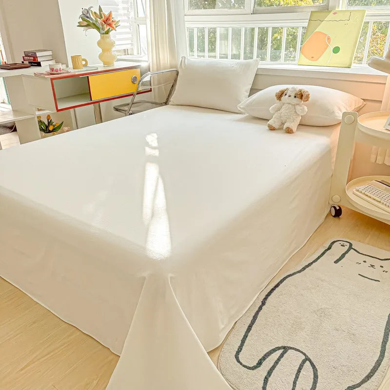 Sansoti | Percale Katoenen Beddenset | 100% Biologisch | Ademend & Zacht | 3-delig