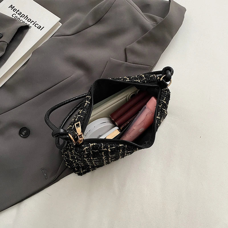 Luxe Winter Handtas Aurora Stijl Leer