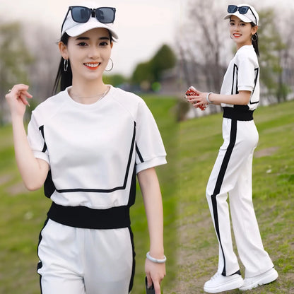 Vrouwelijke Sportoutfit Zomercollectie Lente Mode