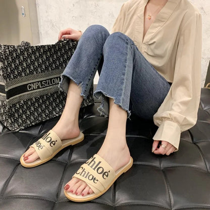 Vrouwelijke Zomersandalen Mode Stijl