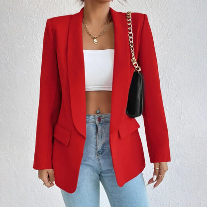 Dames Blazer Elegante Zakelijke Stijl