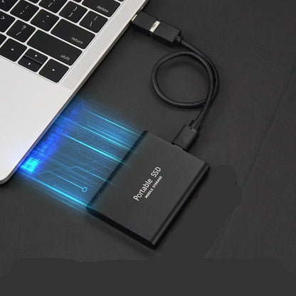 Externe Draagbare SSD 128GB Aluminium Compacte Hoge Snelheid Gegevensopslag