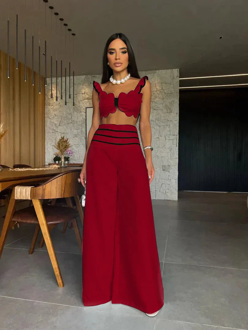 Dames Tweedelige Set Faye Stijlvol en Elegант