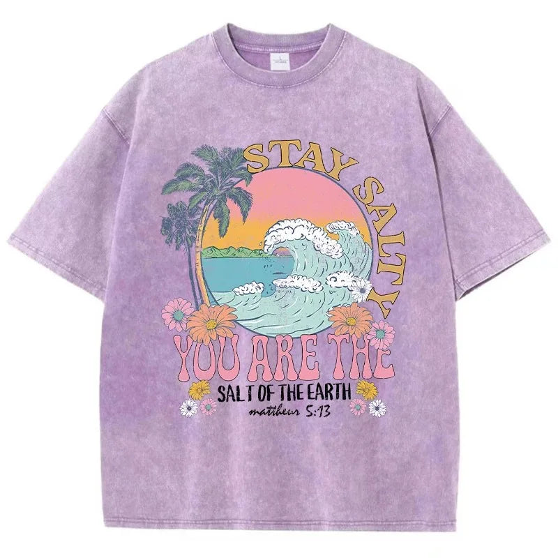 Casual Ocean T-Shirt voor Mannen Zephyr