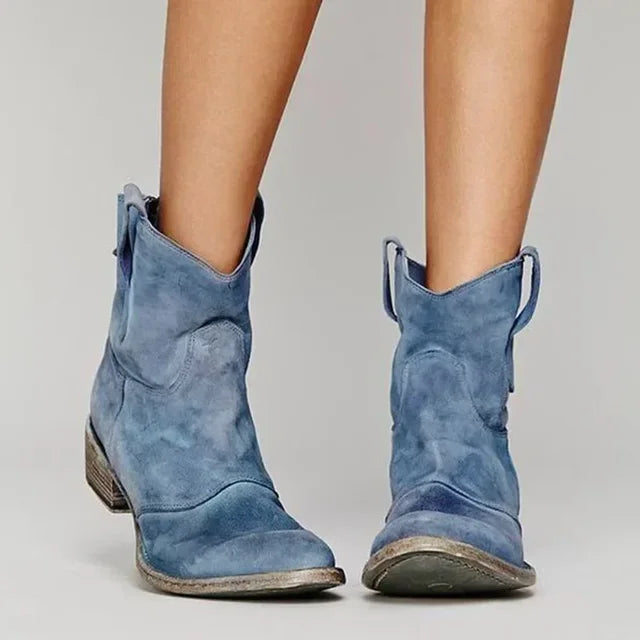 Dames Cowboylaarzen Kort Model Western Stijl