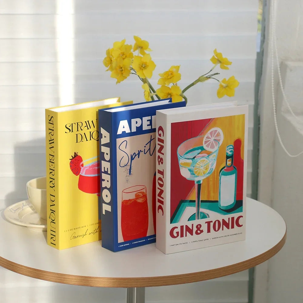 Salontafel Decoratie Boeken Set 3 Stuks Opvouwbaar Design Koffietafel Styling