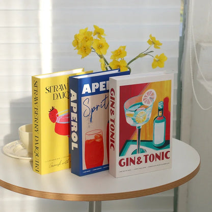 Salontafel Decoratie Boeken Set 3 Stuks Opvouwbaar Design Koffietafel Styling