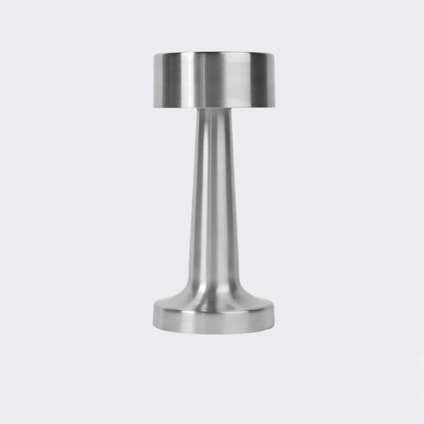Draadloze Tafellamp Metaal met USB-Oplaadbaar Dimbaar Licht 22cm