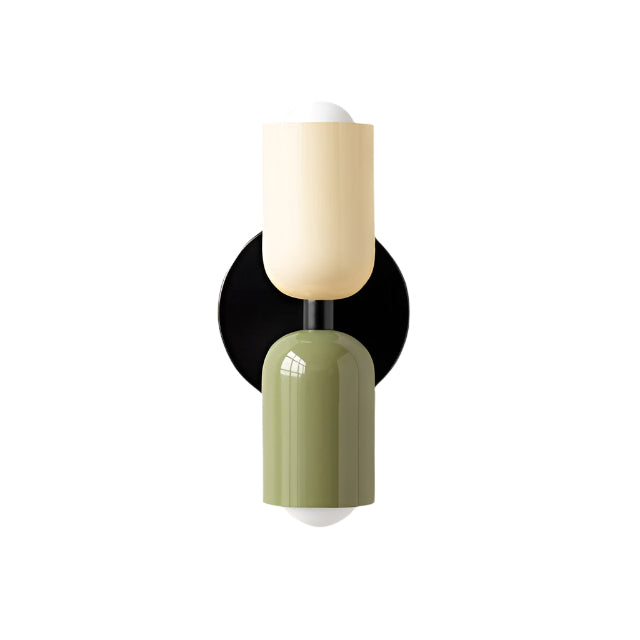 Wandlamp Dubbel Verstelbaar LED Crème Roze Groen Scandinavisch Design Woonkamer Slaapkamer Leeslamp Sfeerverlichting