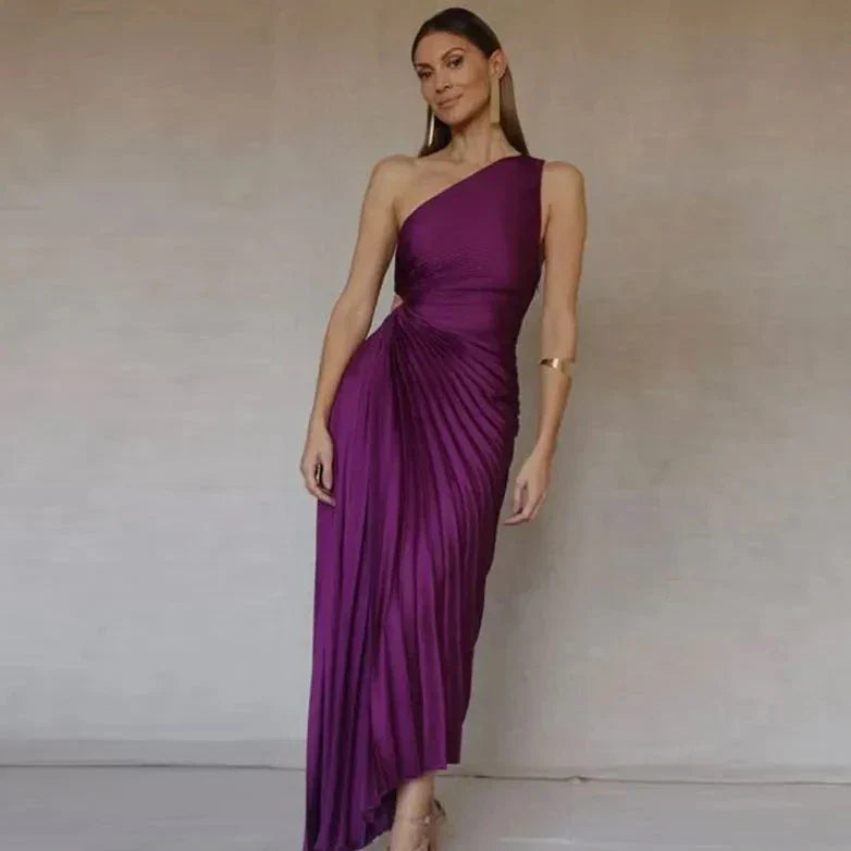 Korte Jurk Uitgesneden Halslijn Avalon Stijl Elegant - StudioMarella