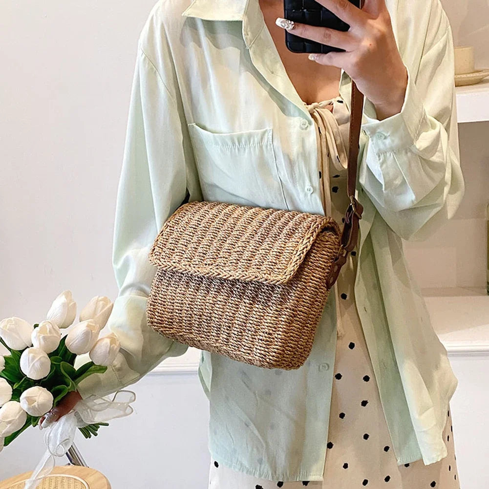 Boho Schoudertas Handgemaakt Leer Uniek Design