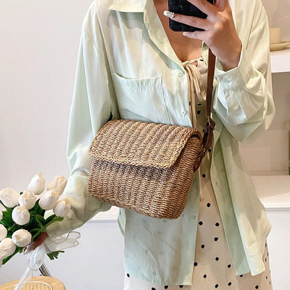 Boho Schoudertas Handgemaakt Leer Uniek Design