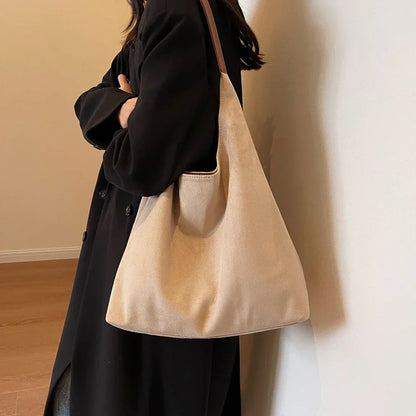 Luxe Suède Schoudertas Gigi Tote