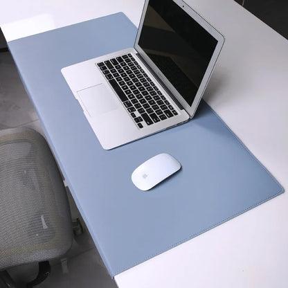 Ergonomische Bureaumat met Polssteun 60-90cm – Antislip Kunstleren Deskpad voor Gaming & Thuiswerken