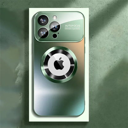 Magnetische Telefoonhoes met Glanzende Spiegel Afwerking voor iPhone | MagSafe Compatibel