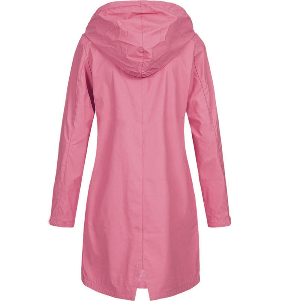 Dames Regenjack Waterdicht Modern Design
