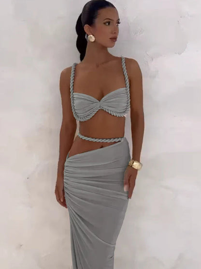 Sexy Bandage Set 2-delig met Rok