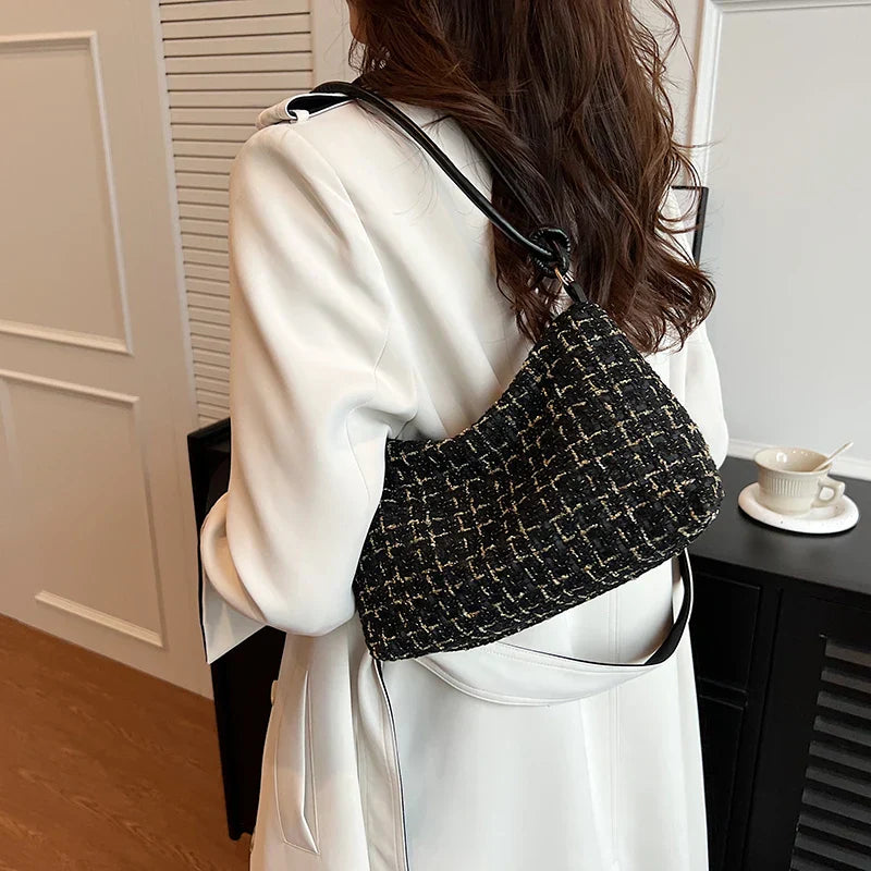 Luxe Winter Handtas Aurora Stijl Leer