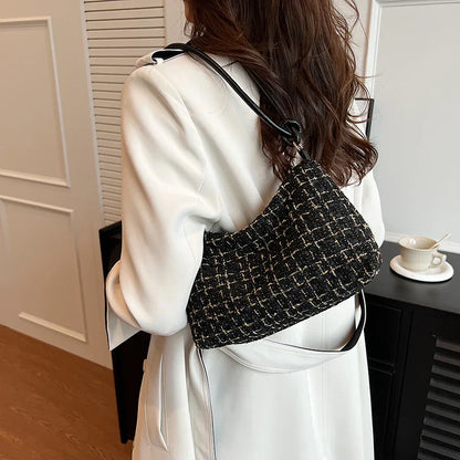 Luxe Winter Handtas Aurora Stijl Leer