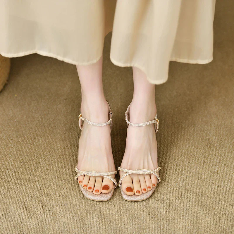 Bruidsschoenen GlamourWaves Hochzeit Sandalen