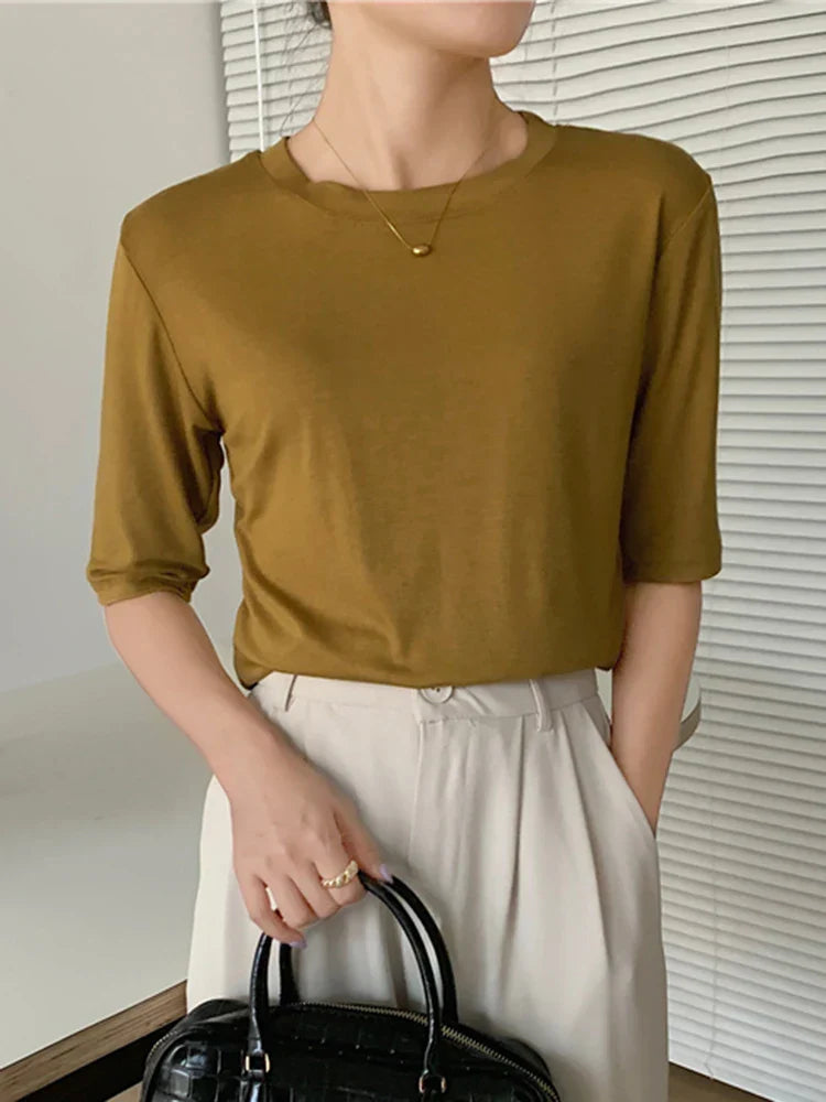 Elegante Zomer T-Shirt voor Vrouw