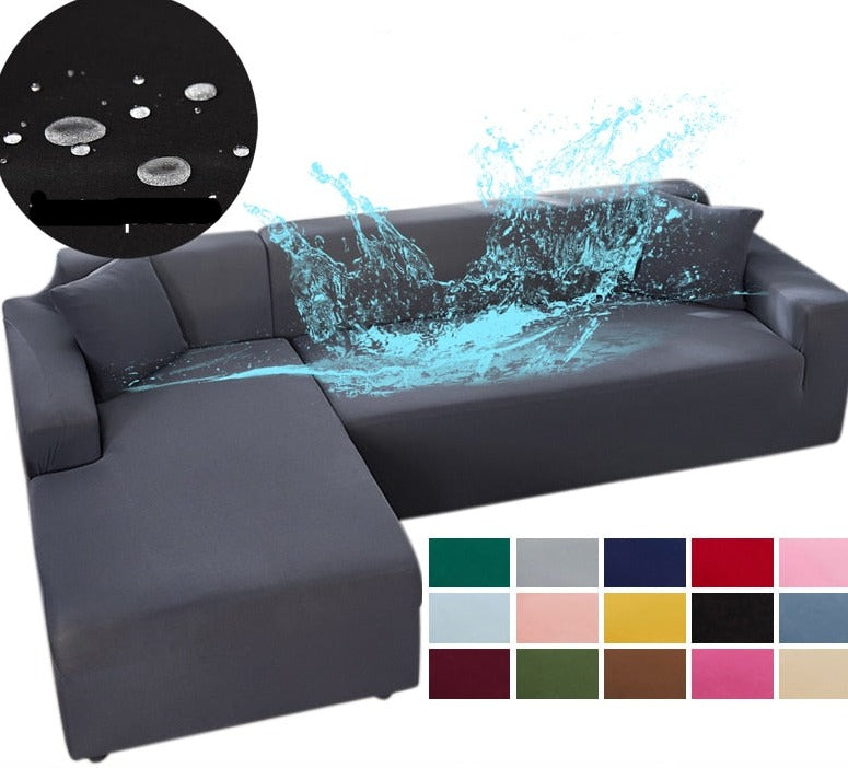 Stretch bankhoes waterafstotend – elastisch beschermhoes voor bank 1-zits tot 4-zits