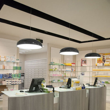 Hanglamp Italiaans Design LED Modern Metaal Rood Wit Zwart