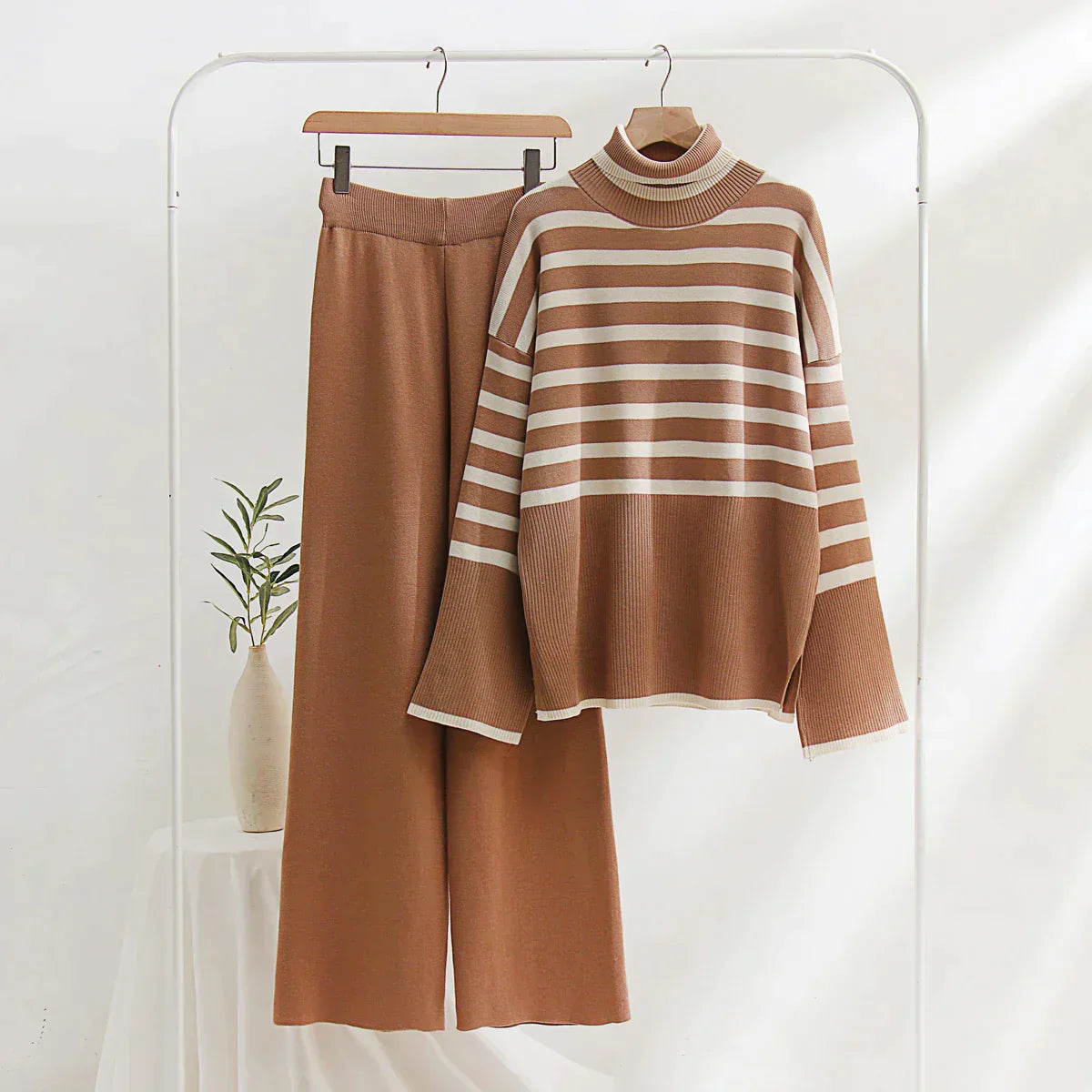 Jonah Winter Set Streep Patroon Warm en Zacht - StudioMarella