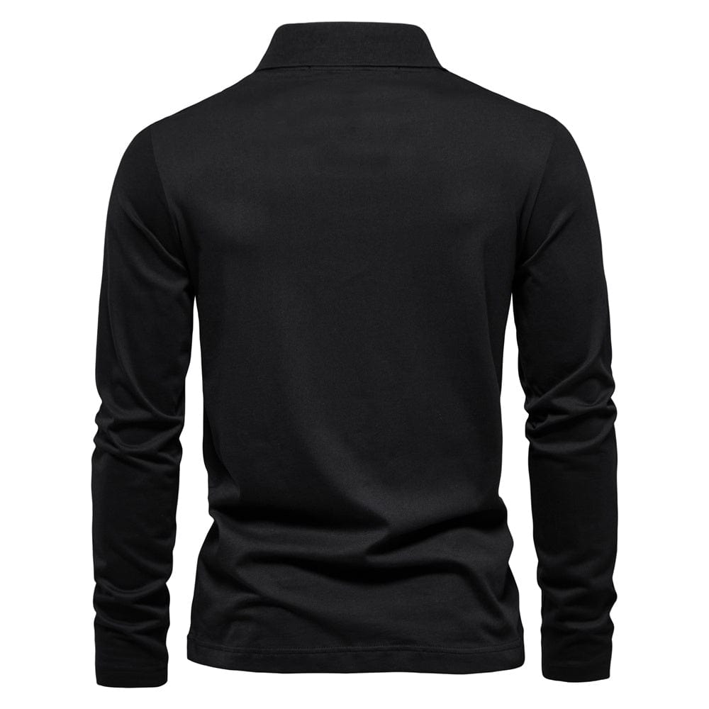 Mannen Poloshirt Slim Fit Klassieke Stijl