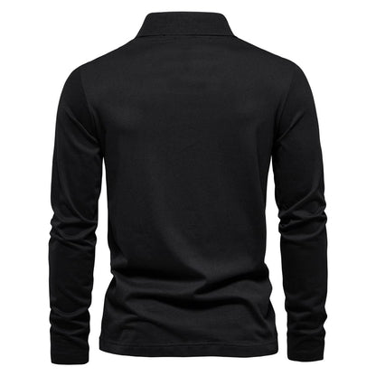 Mannen Poloshirt Slim Fit Klassieke Stijl