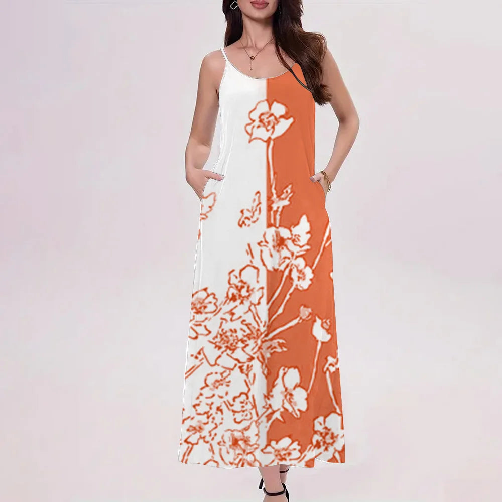 Slipjurk Elegant Met Vlinderprint