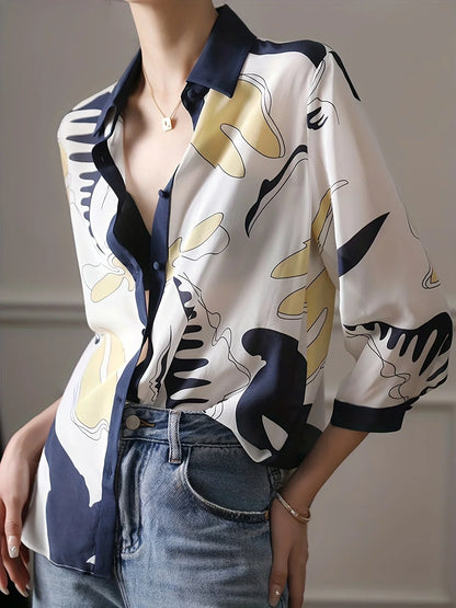 Vrouwelijke Blouse Franse Stijl Elegant
