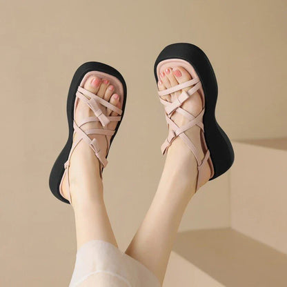 Zomer Sandalen Glanzend Comfortabel