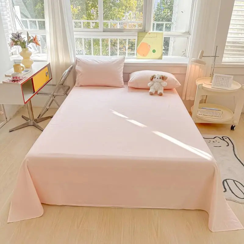 Sansoti | Percale Katoenen Beddenset | 100% Biologisch | Ademend & Zacht | 3-delig