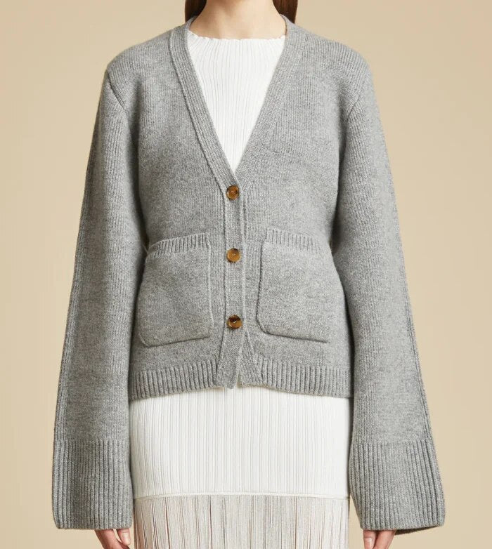 Wolmix Vest Taupe Warm en Stijlvol