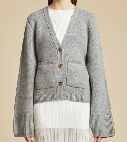 Wolmix Vest Taupe Warm en Stijlvol
