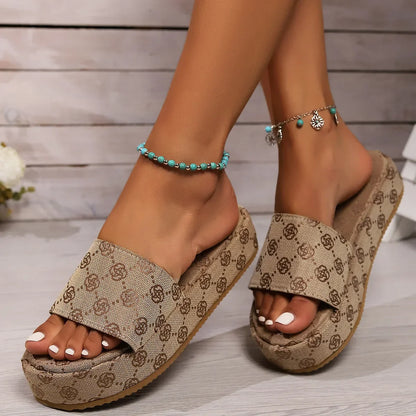 Bloemige Sandalen Zomer Collectie Vrouwen - StudioMarella