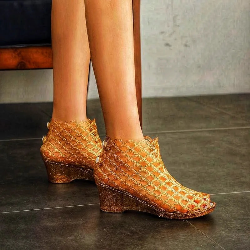 Luxe Wedge Zomersandalen voor Vrouwen